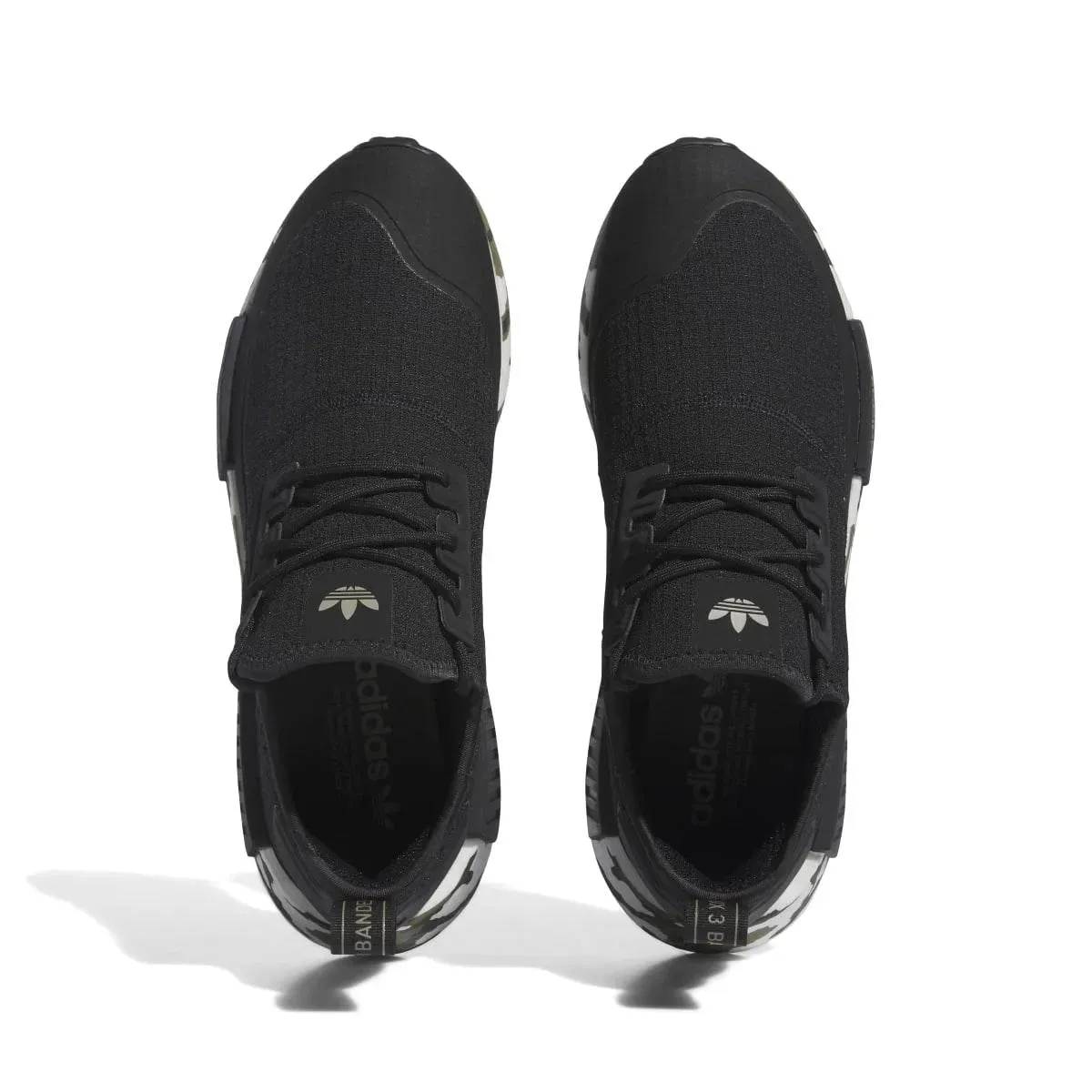 ADIDAS NMD_R1 TR MN'S Black/Silver Running Shoes