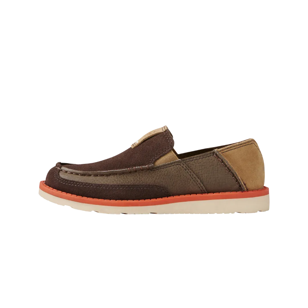 Ariat Kid’s Chocolate Cruiser Moc Toe Boots