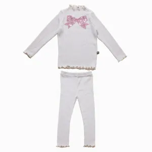 Bow Metallic Set