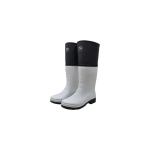 Commercial working boots foldable tall 20" height white,  size 6,7,8,9,10,11,12,13
