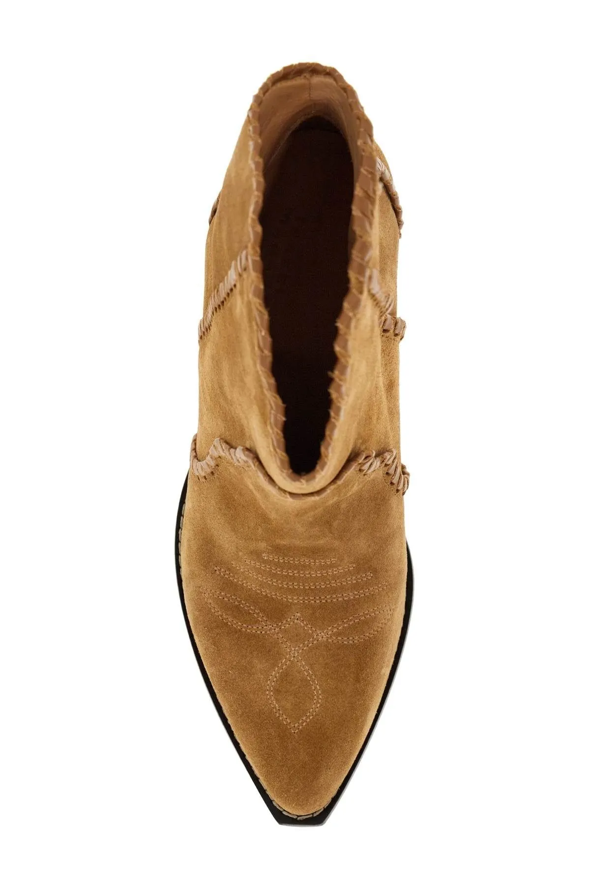DARIZO SUEDE LEATHER ANKLE BOOTS