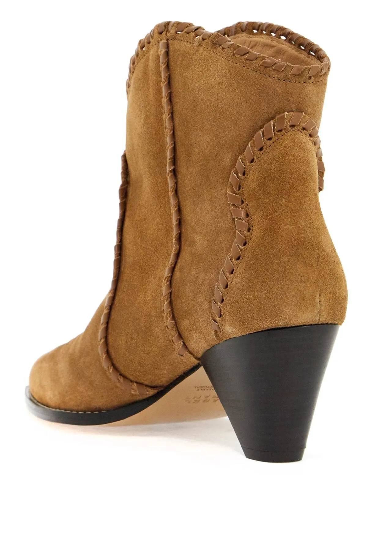 DARIZO SUEDE LEATHER ANKLE BOOTS