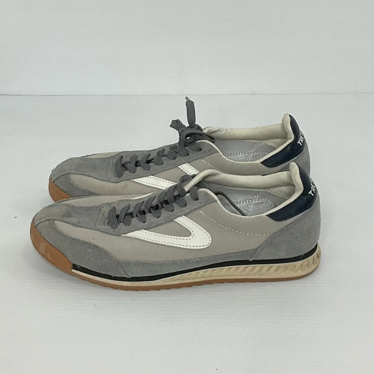 Grey Shoes Athletic Cmb, Size 7.5