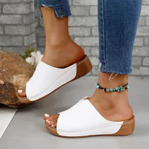 Iris - Elegant Slip-On Wedges