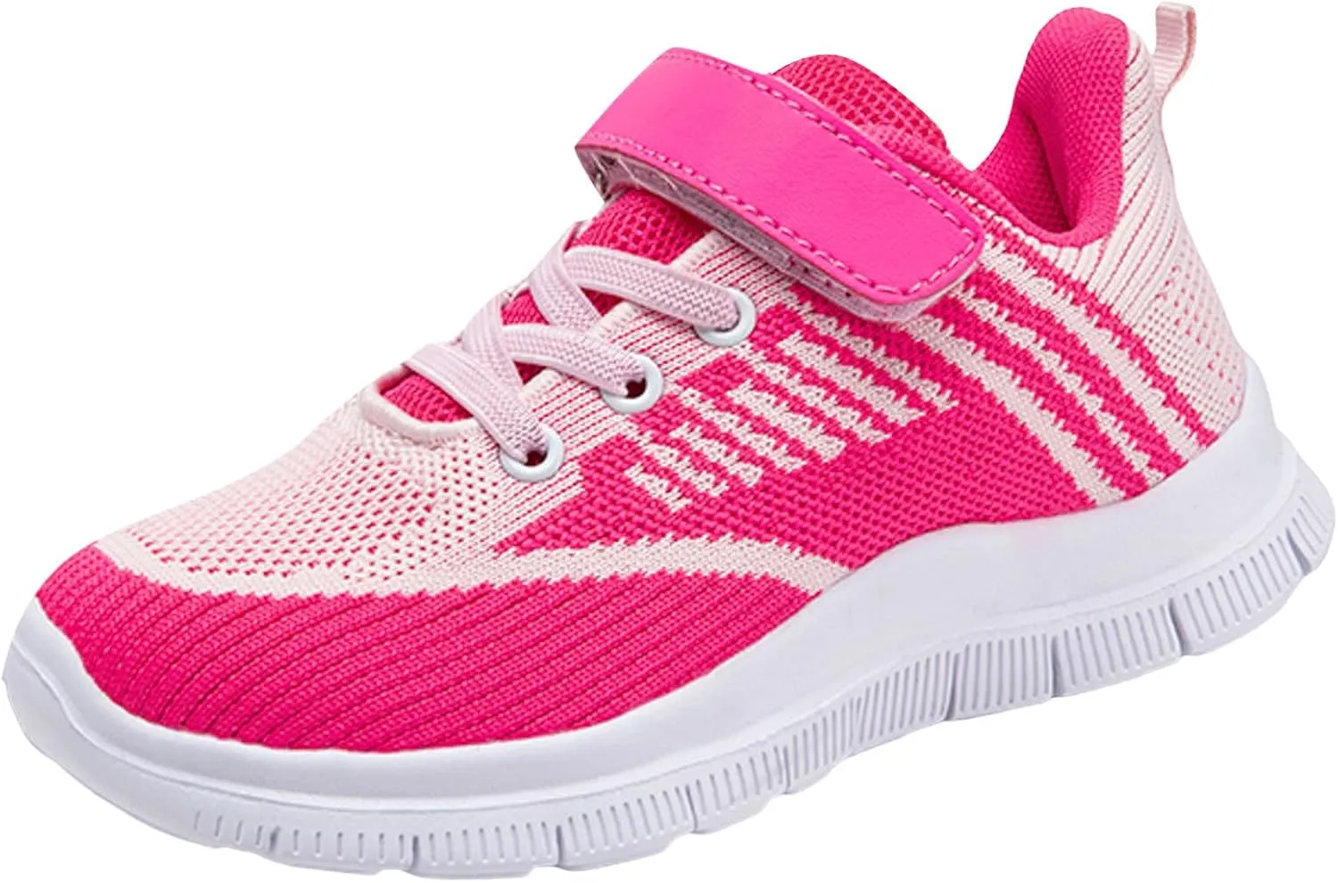 IWIHMIV Girls Tennis Shoes Girls Sneakers Kids Sneakers for Boys Girls Running Tennis Shoes Breathable Sport Athletic Shoes