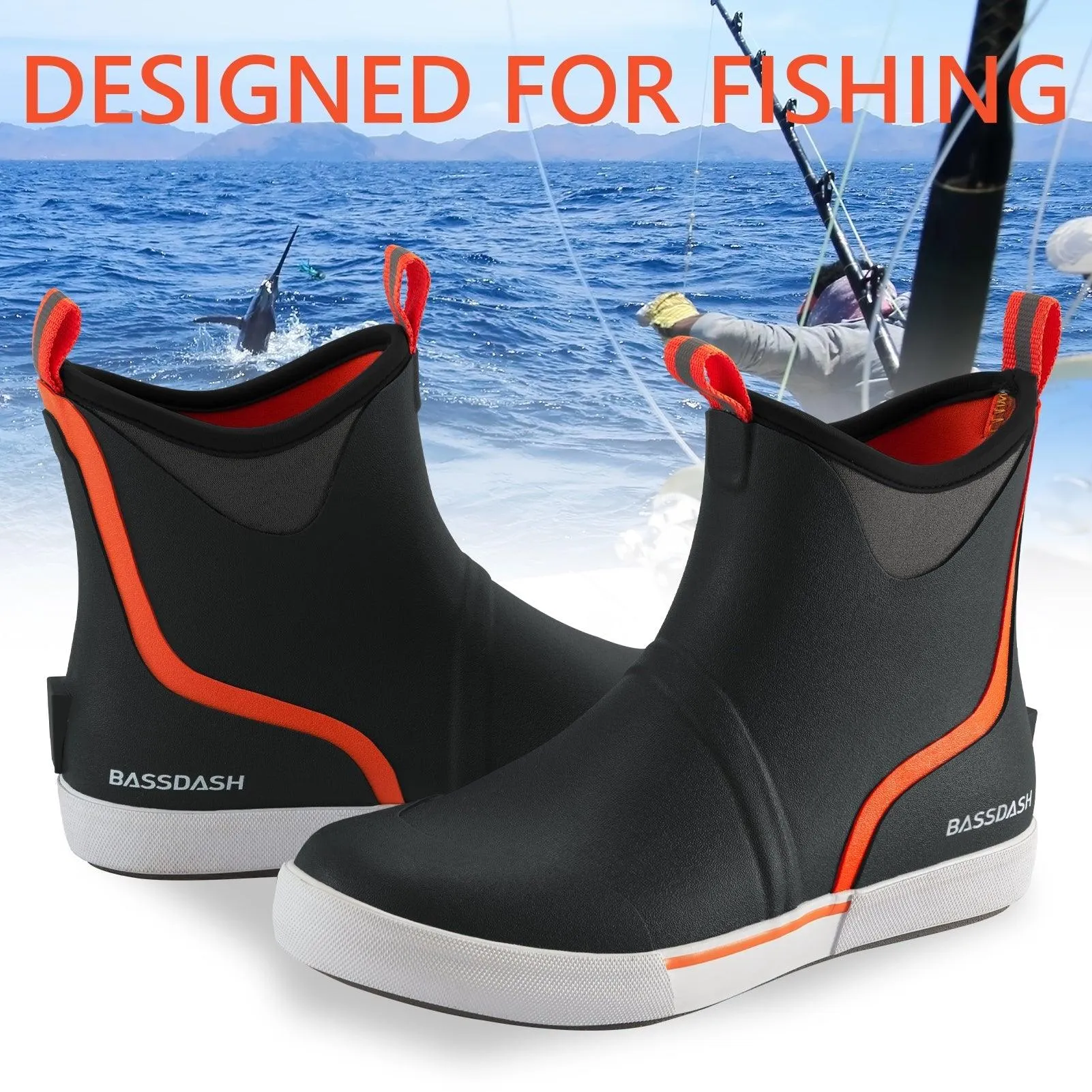 Men's 6 inch Waterproof Deck Boots