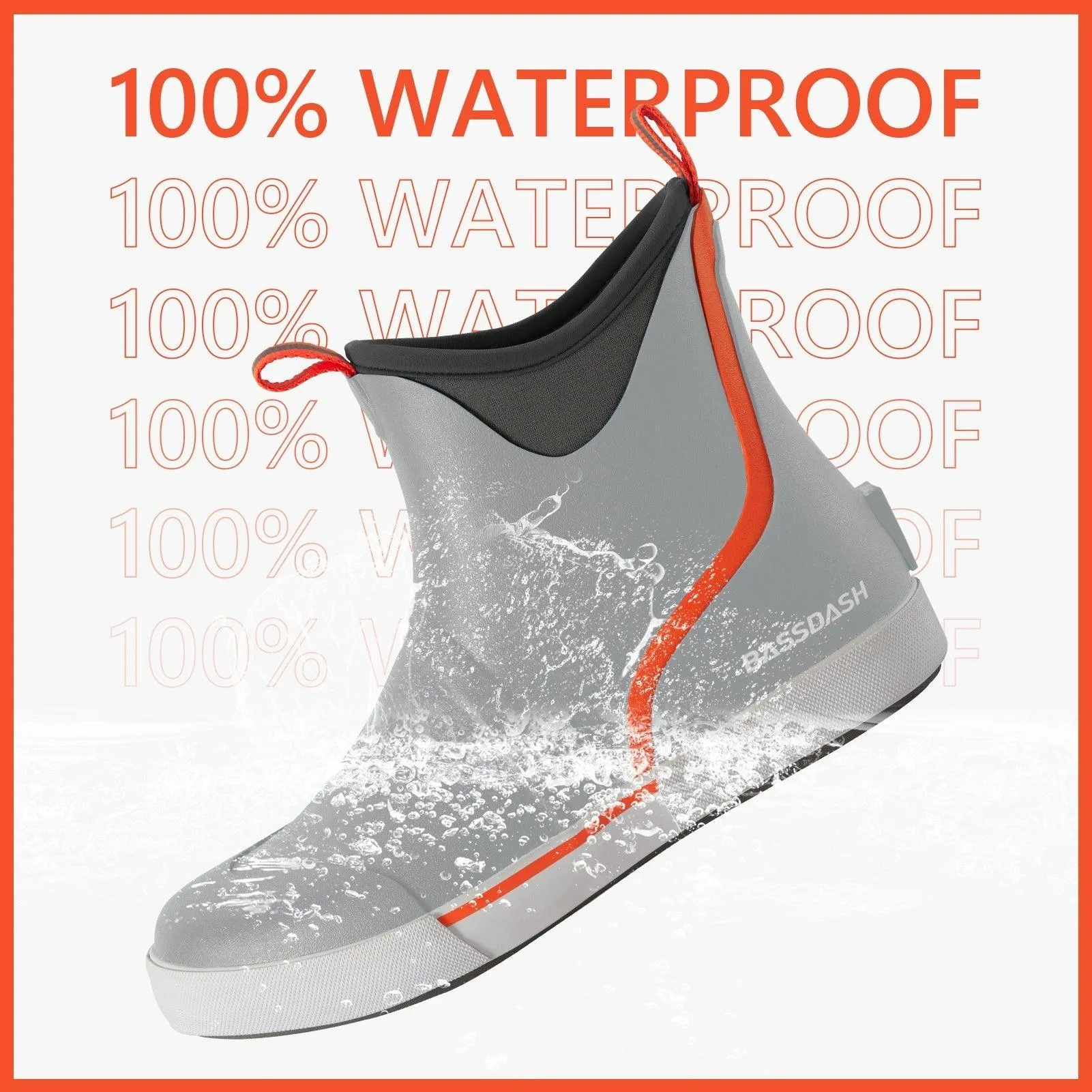 Men's 6 inch Waterproof Deck Boots