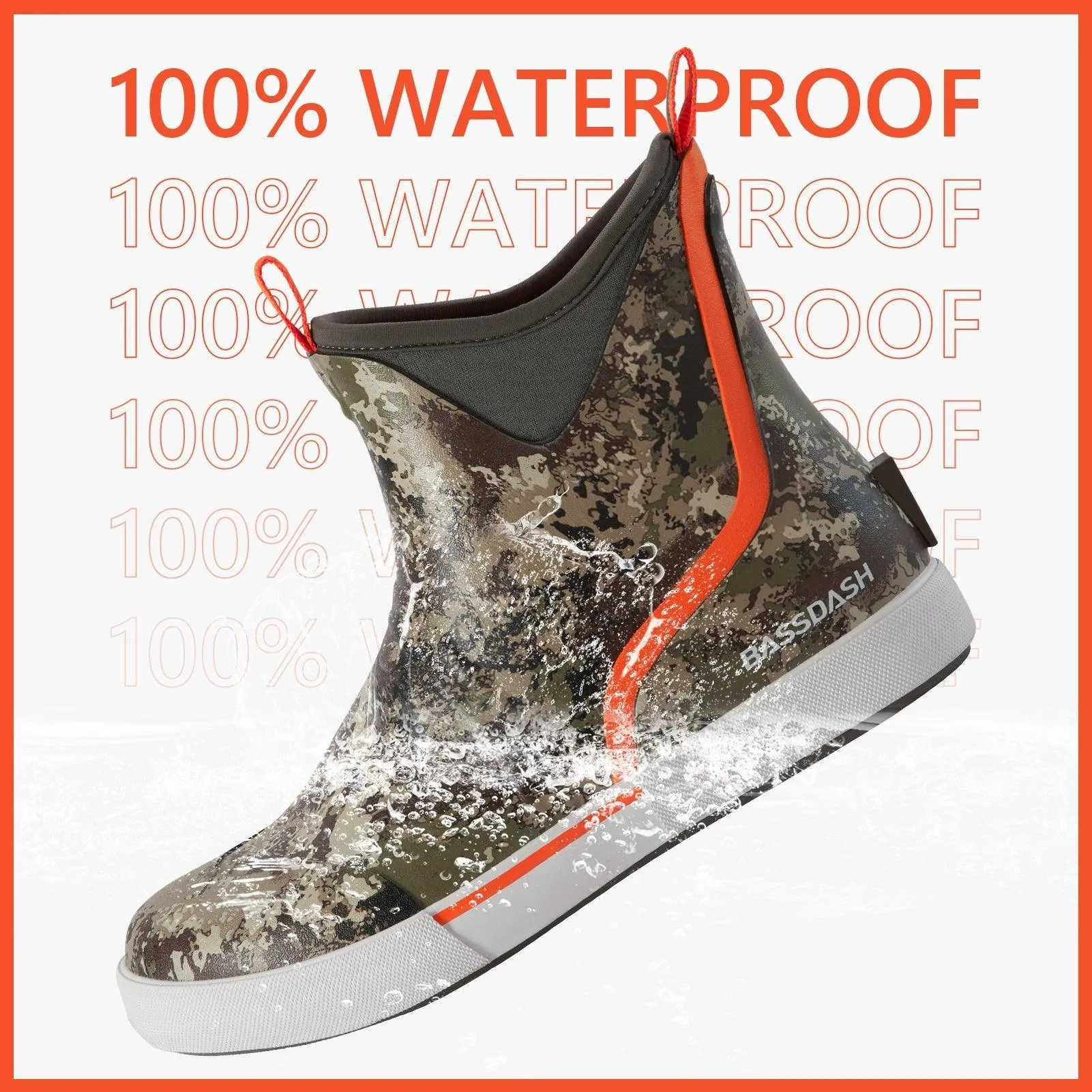 Men's 6 inch Waterproof Deck Boots
