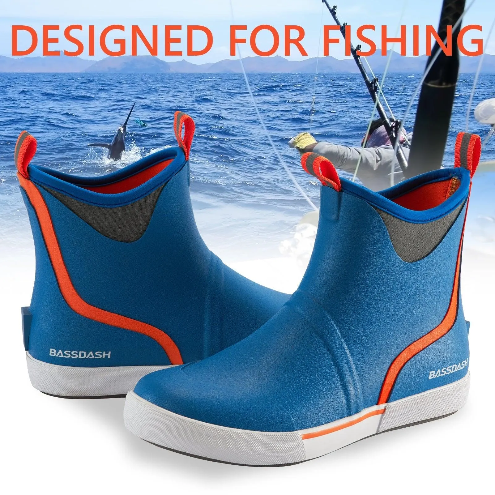 Men's 6 inch Waterproof Deck Boots