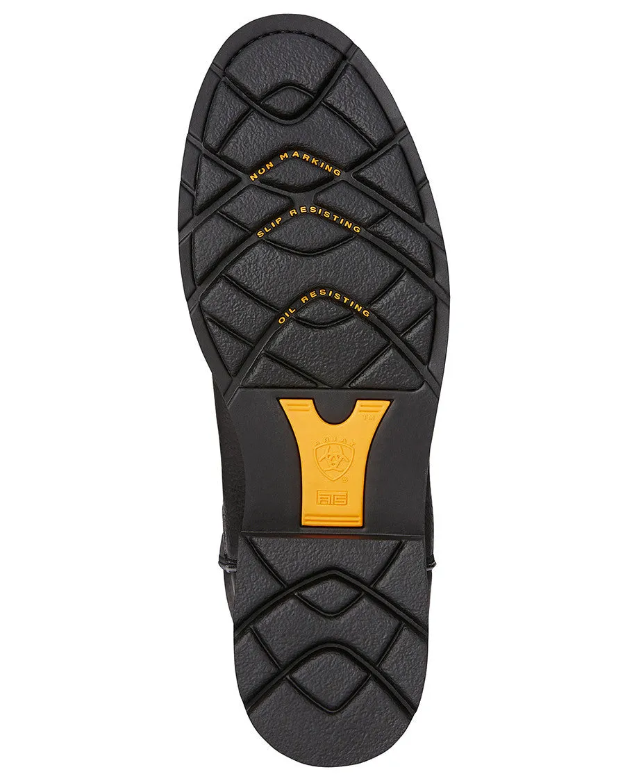 Mens Sierra Pull-On Boots - Black