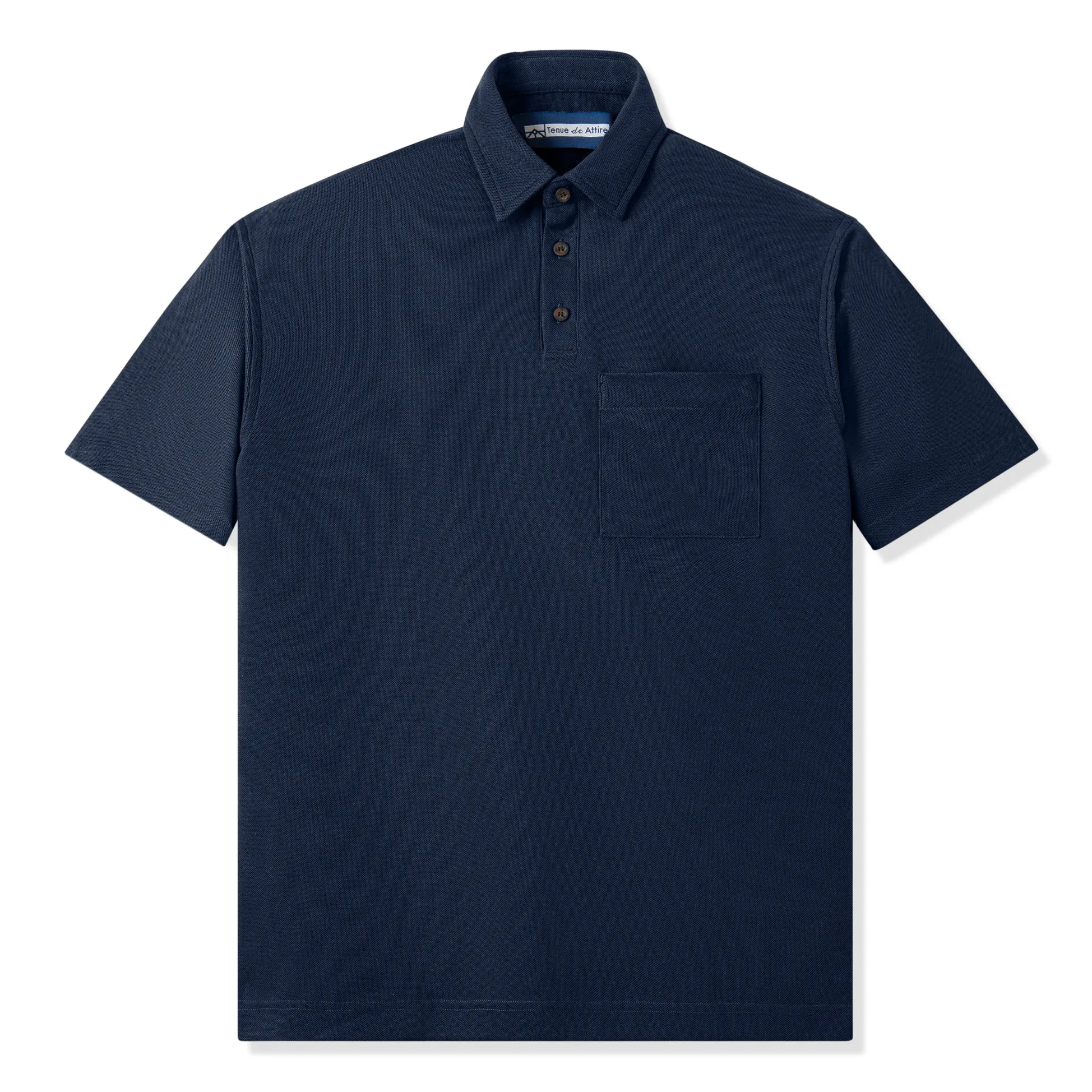 Parisian Polo Short Sleeve - Navy
