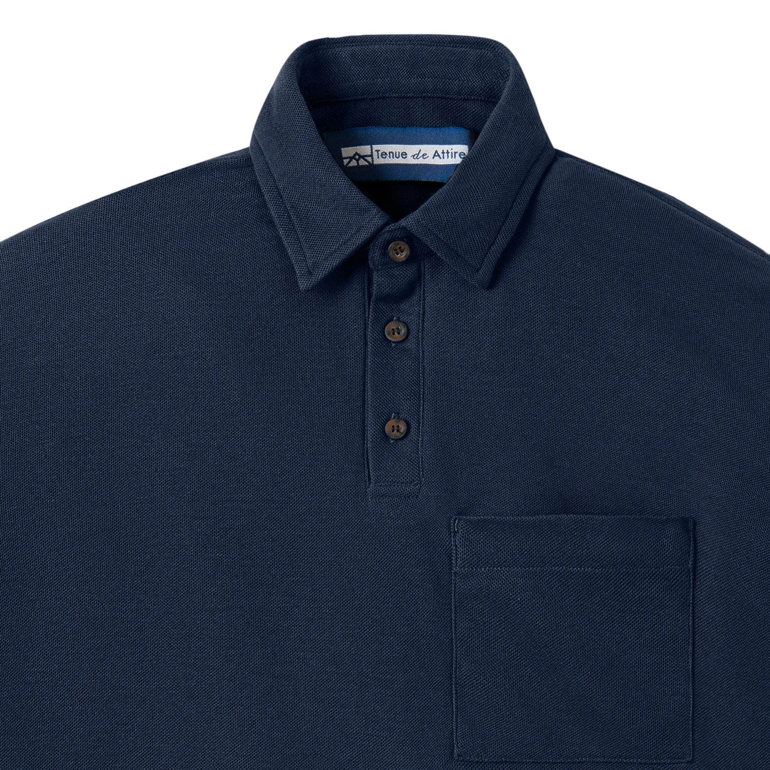 Parisian Polo Short Sleeve - Navy