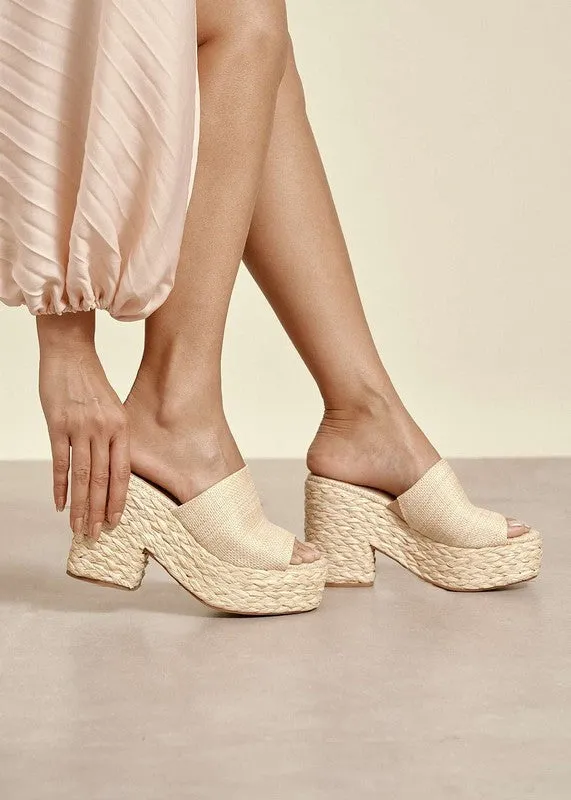 Rhodes Platform Sandals