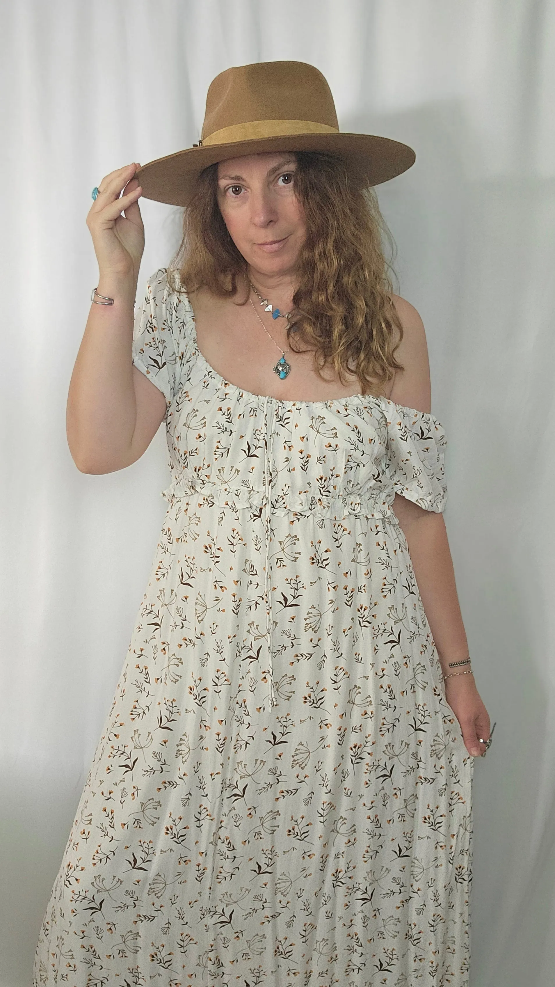 Saint Helena Maxi Dress in Size L - Fully Lined