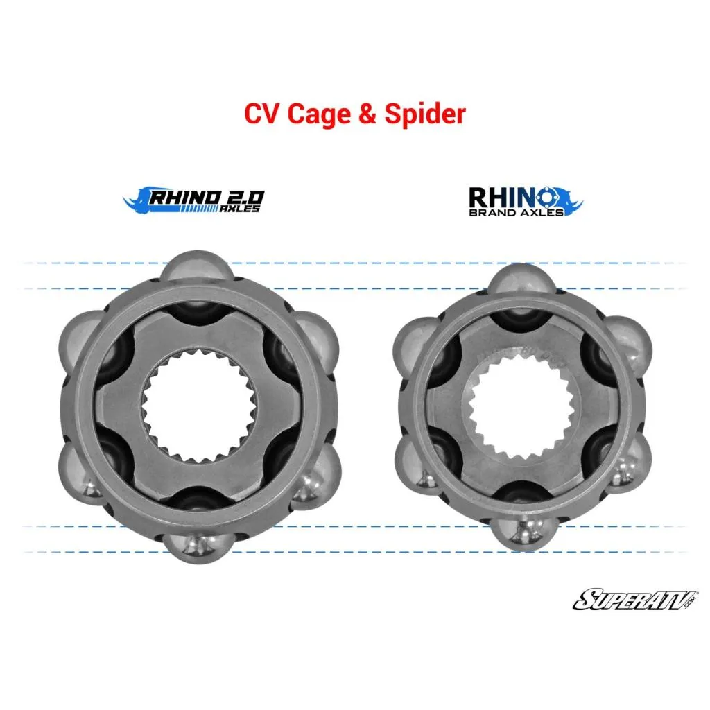 SuperATV Can-Am Commander Heavy-Duty Axle-Rhino 2.0