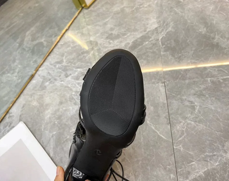 Women's Sandals Cross Strap Open Toe Roman Fashion Shoes