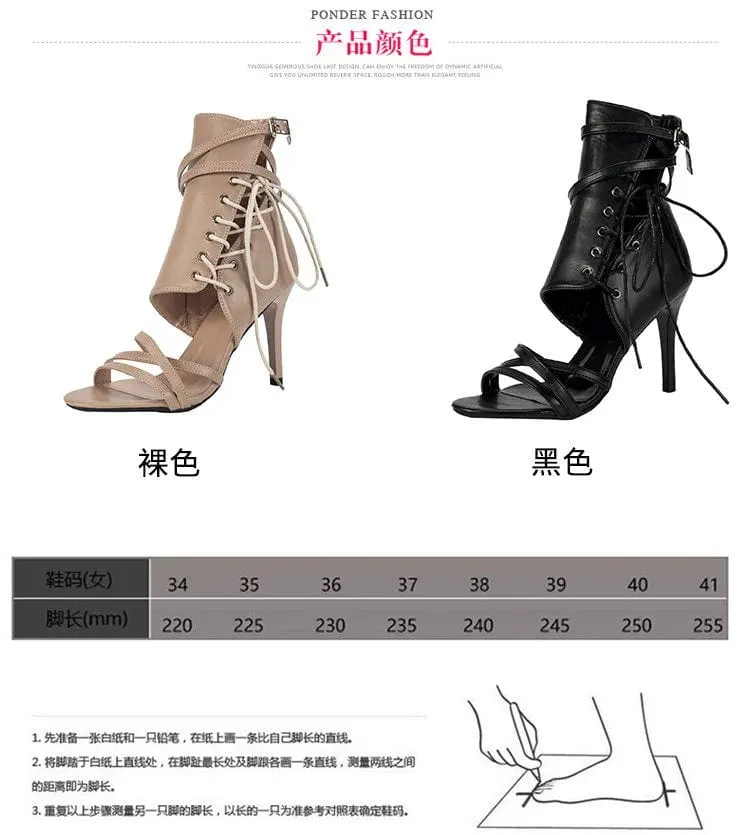 Women's Sandals Cross Strap Open Toe Roman Fashion Shoes